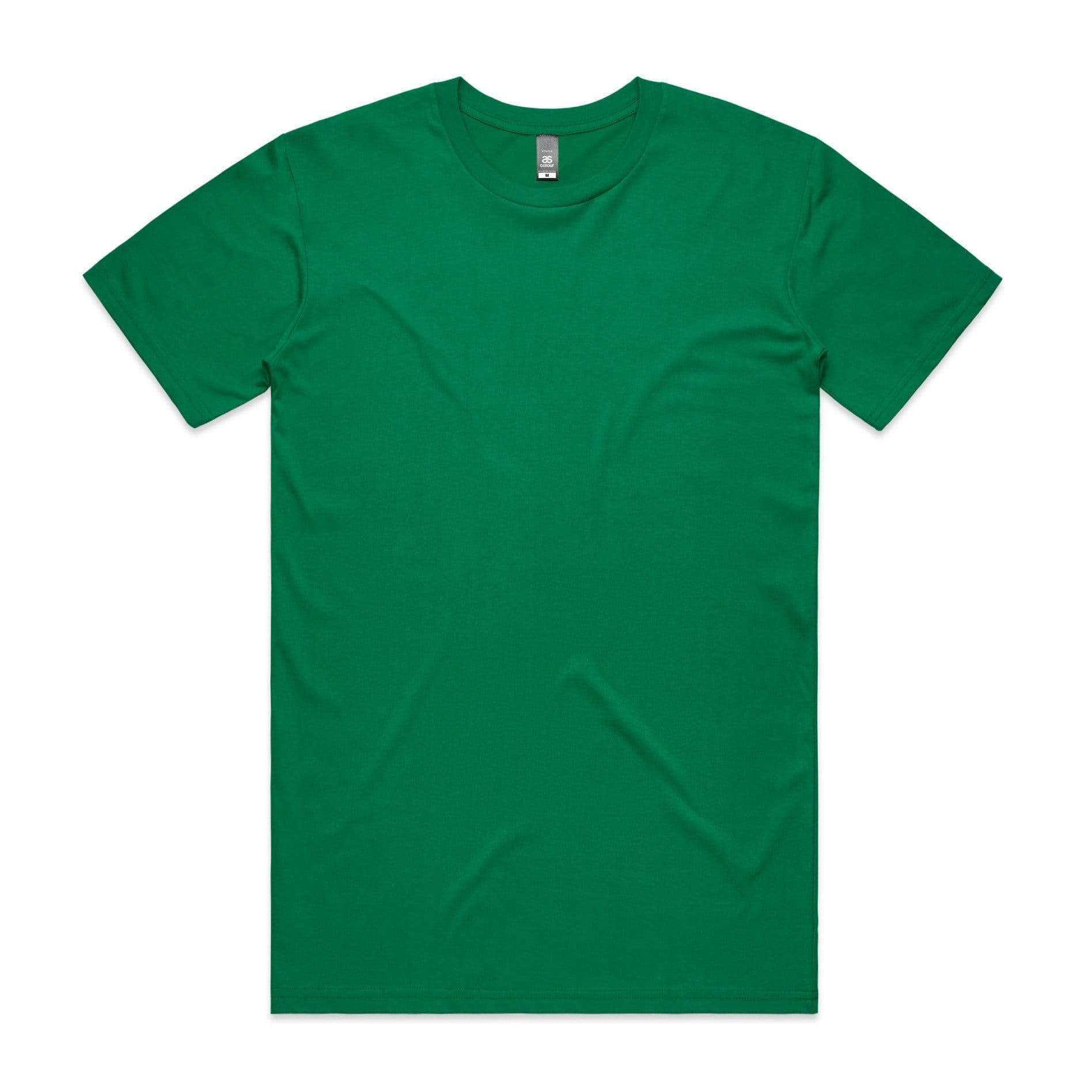 As Colour Men's staple tee 5001 Casual Wear As Colour KELLY GREEN SML 